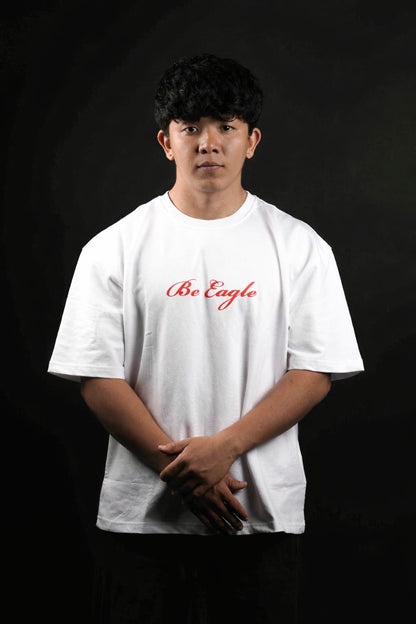 DROP 002 / SELF LOVE Oversized Unisex T-Shirt — White (240 GSM)