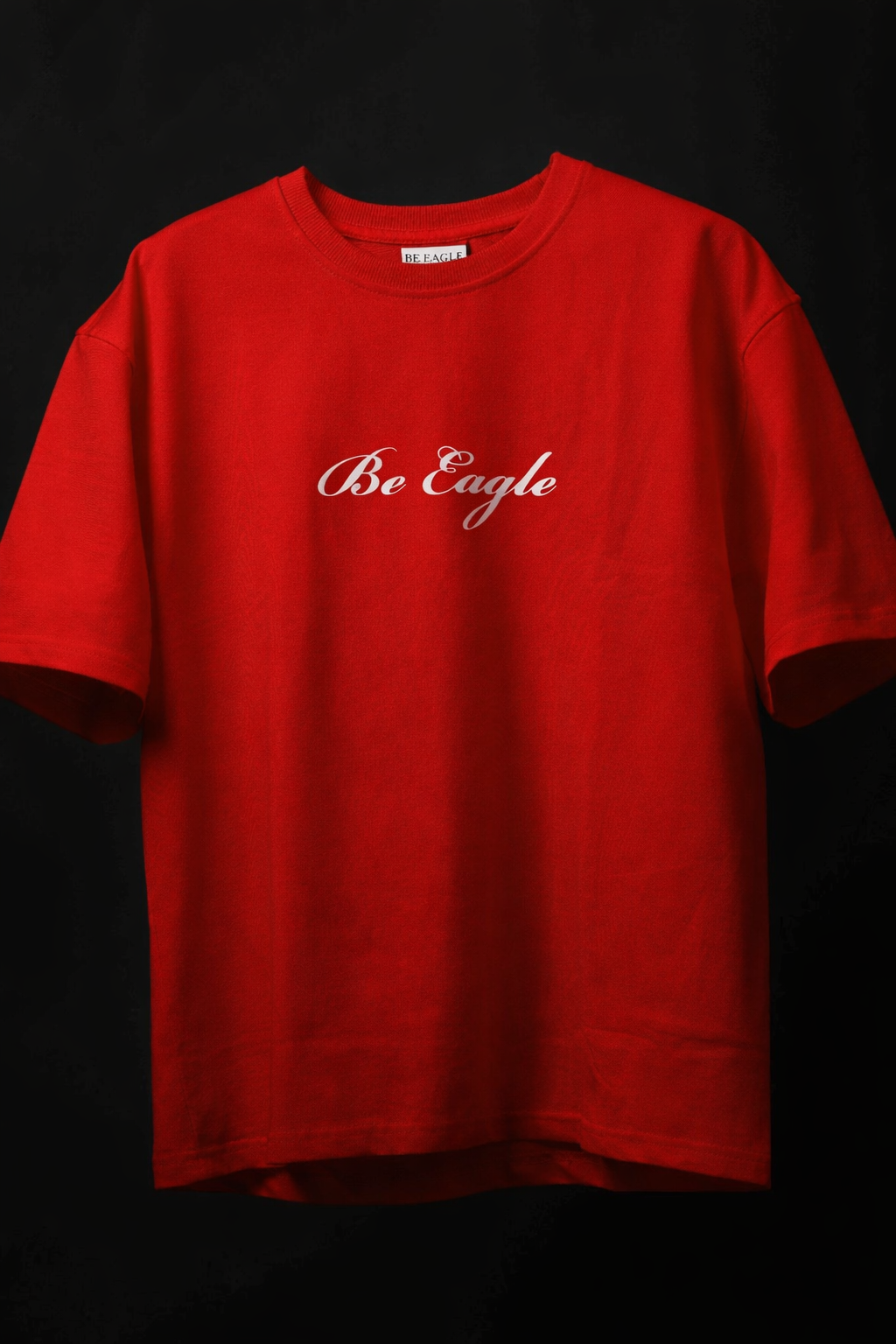 DROP 002 / SELF LOVE Oversized Unisex T-Shirt —   Red (240 GSM)